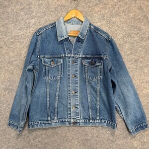 VTG Levi's 70805 Trucker Type 3 Denim Jacket Mens Large 44 ? Orange 70s 80s USA